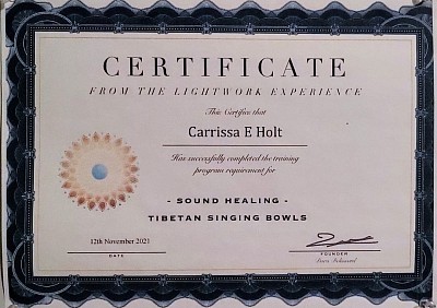 Sound Healing Certification