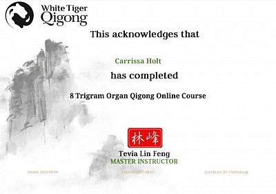 8 Trigram Organ Qigong Certification