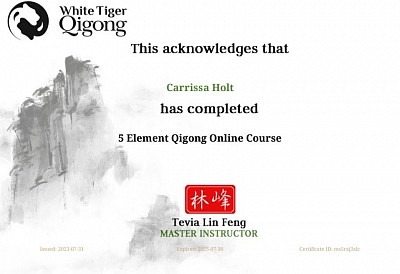 5 Element Qigong Certification